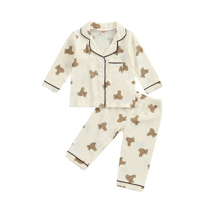Toddler Cotton Blend Pajama Suit