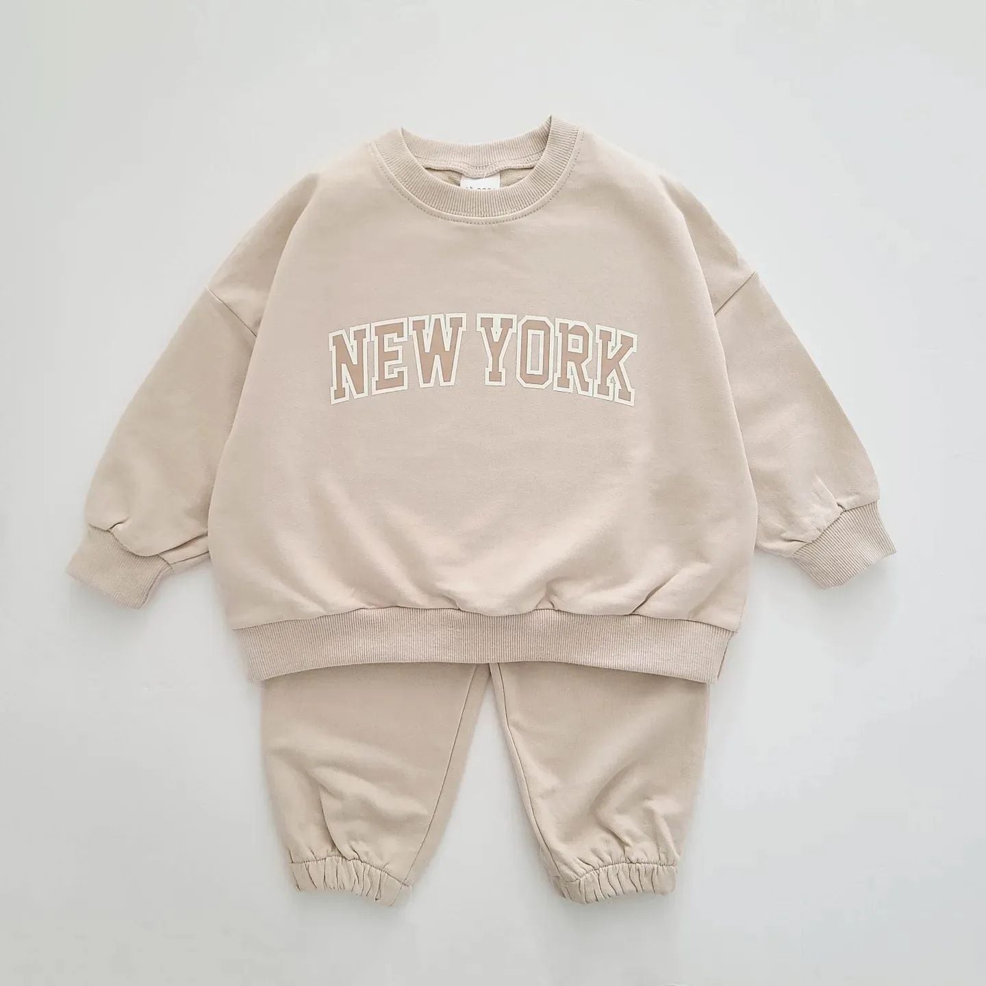 New York Sweatshirt & Jogger Pants 2Pcs Set
