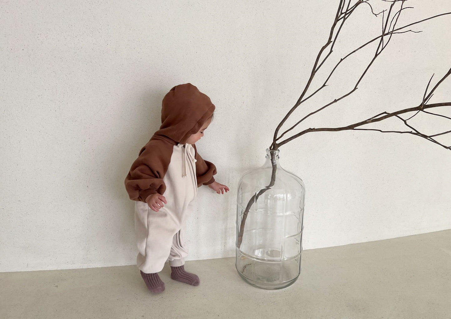 Baby Hooded Jumpsuit